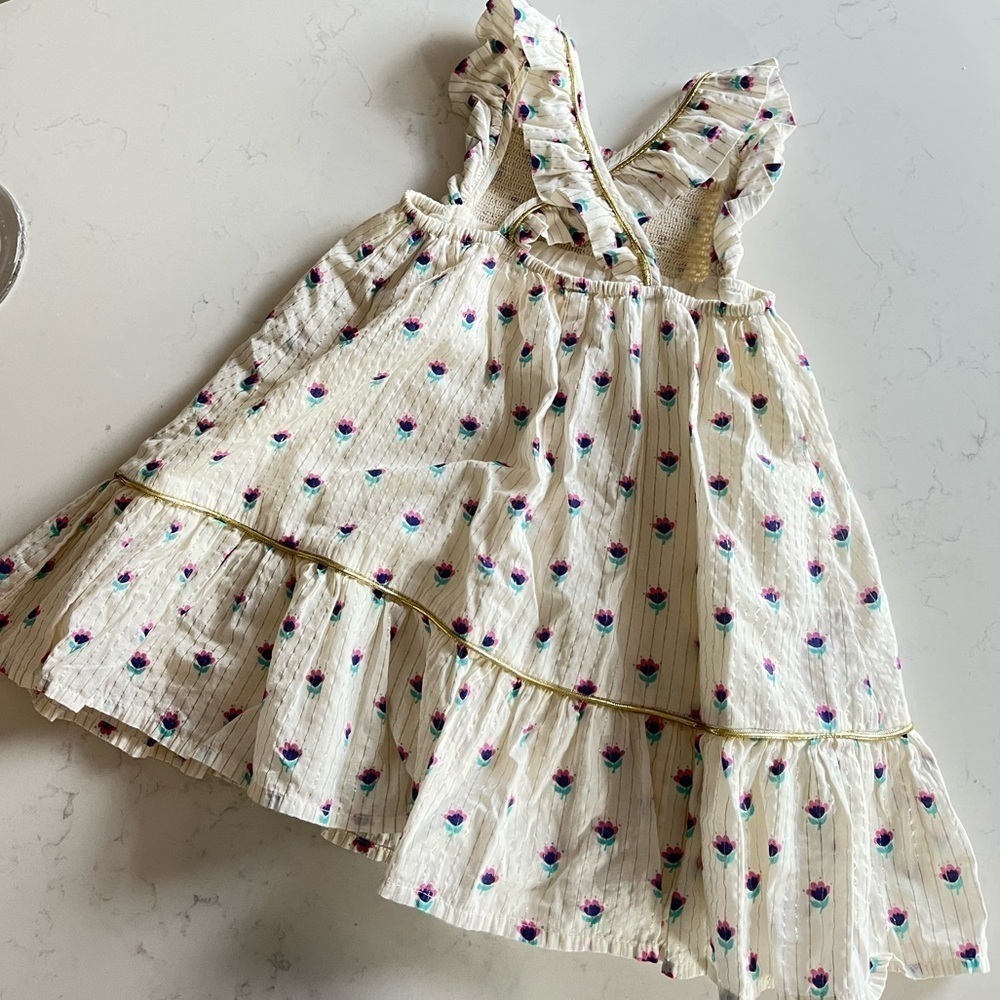 Egg Floral Ikat Coralia Dress - Picture 8 of 11